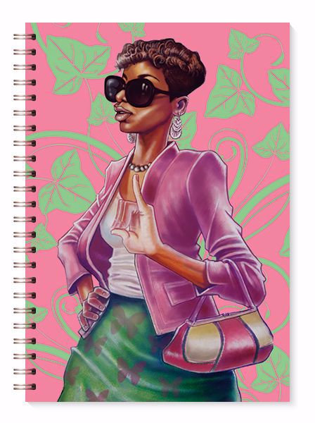 PINK & GREEN JOURNAL