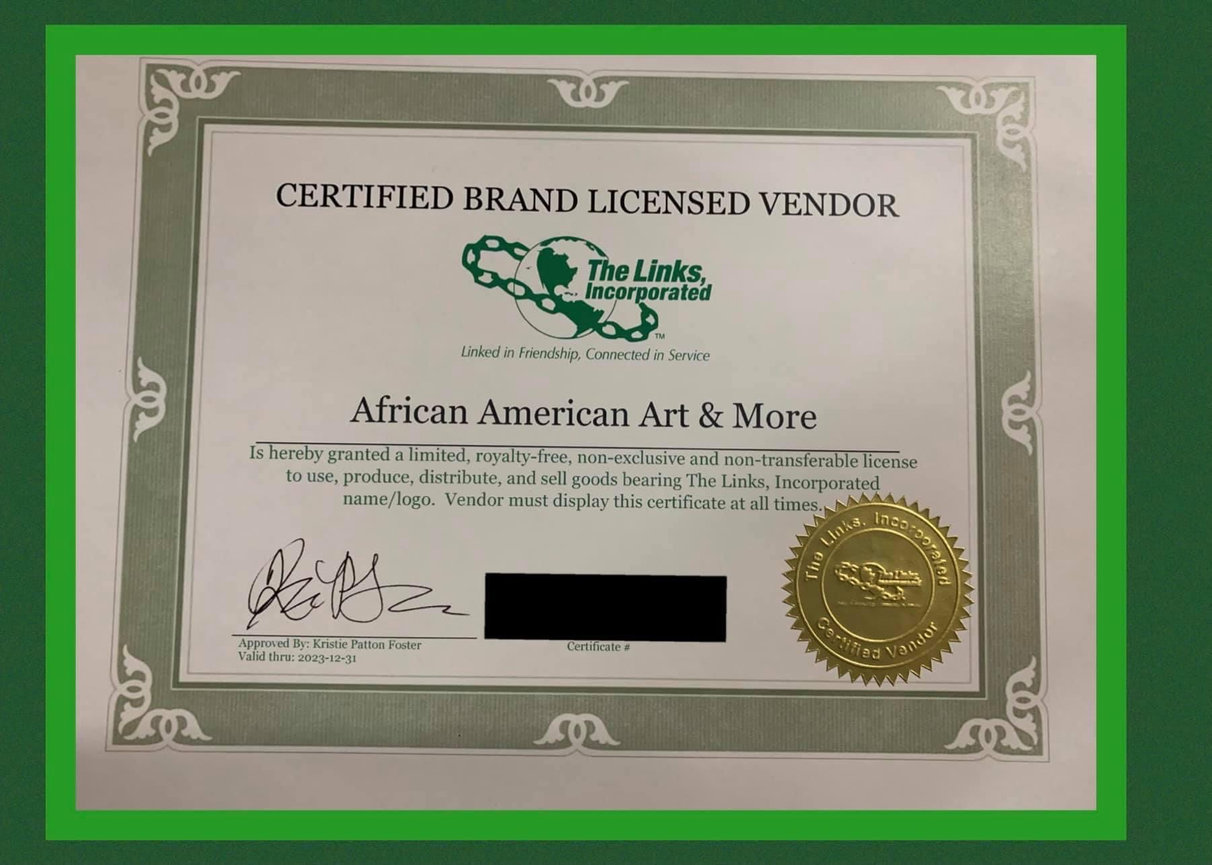 Links Vendor Certificate