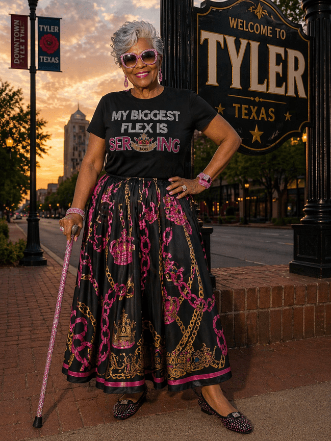 TLOD Biggest Flex Bling Tee (Black)