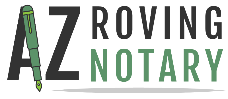 AZ Roving Notary Logo