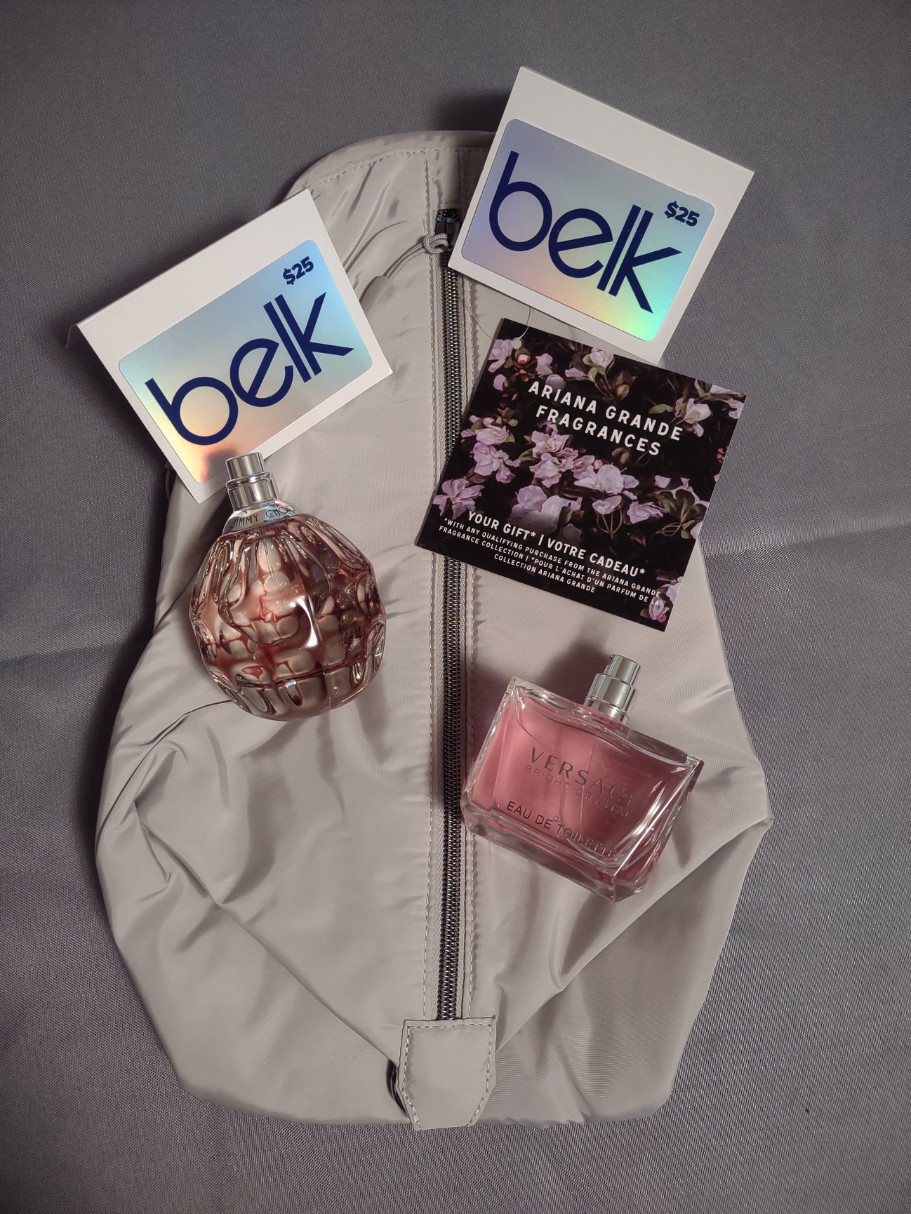 Women's fragrance set with (2) 25 gift cards to Belk RADD, Inc.