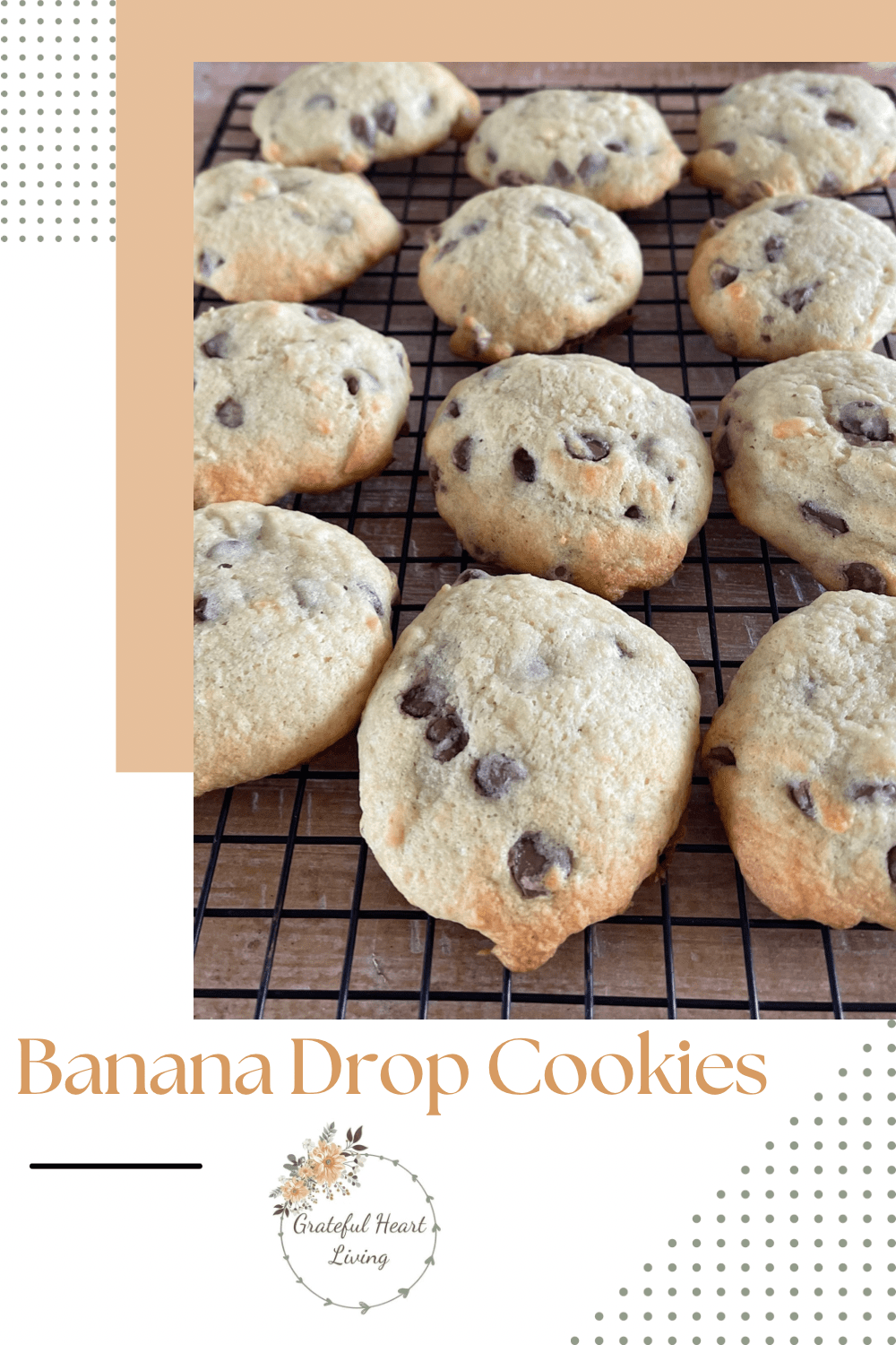 Banana Drop Cookies