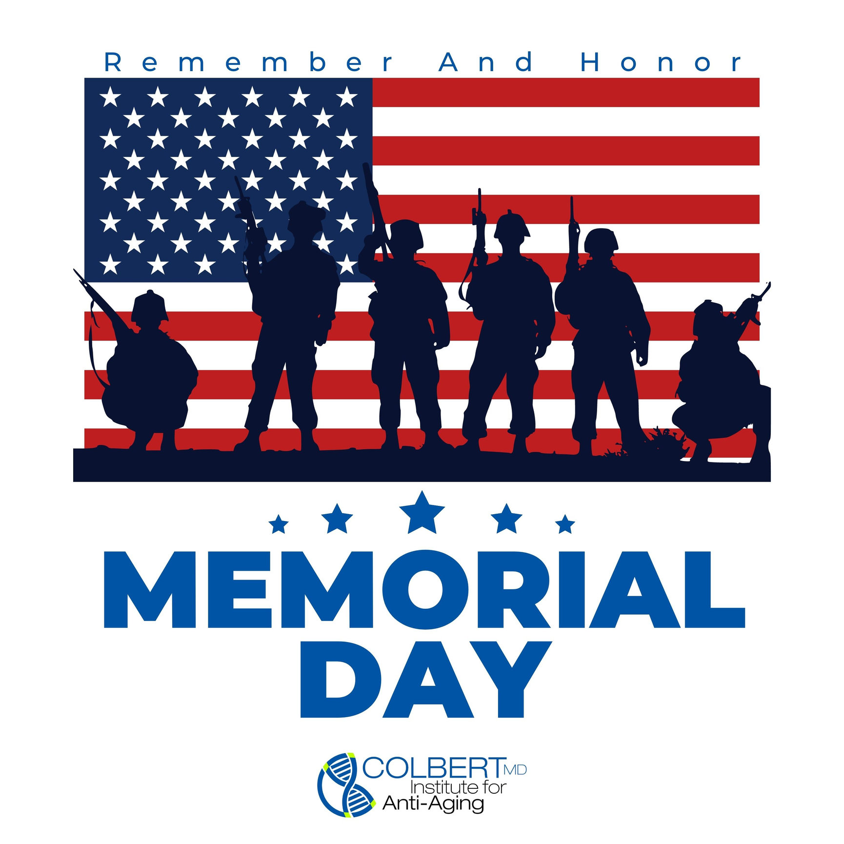 Happy Memorial Day - Colbert Institute of Anti Aging