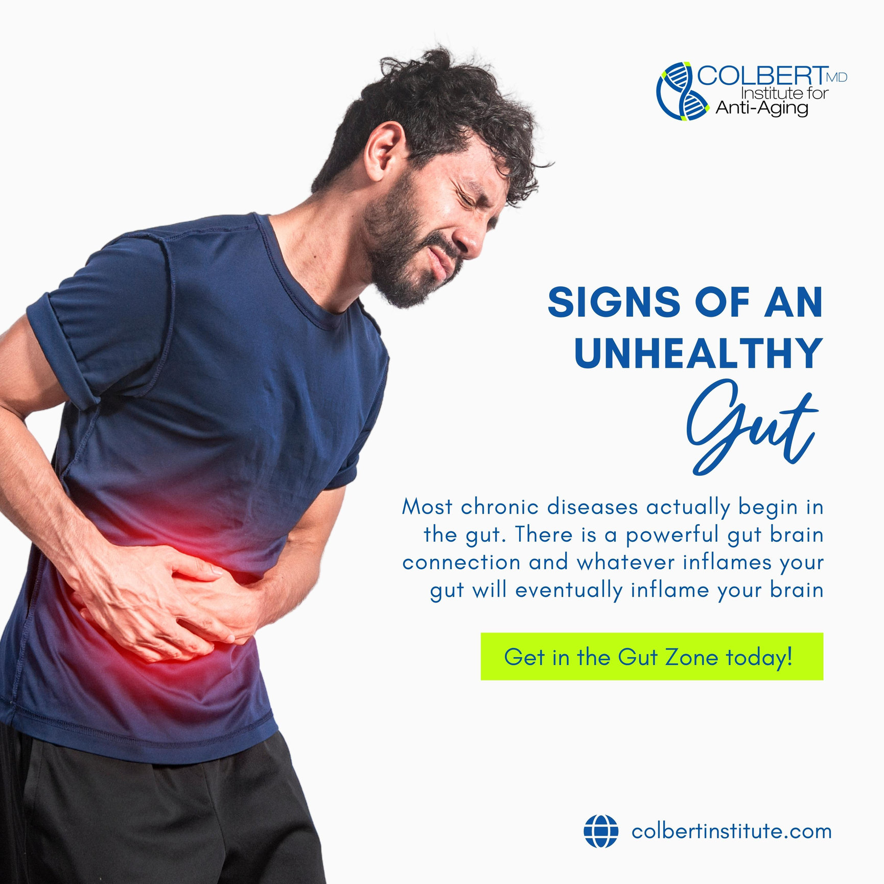 6 Signs Of An Unhealthy Gut - Colbert Institute Of Anti Aging