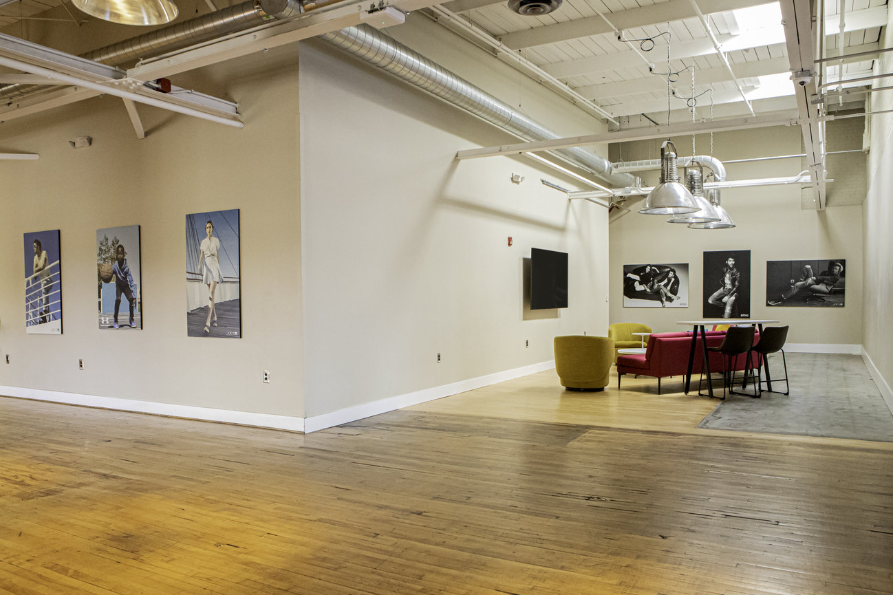 Artwork inside the Gateway Building in downtown Greensboro, NC